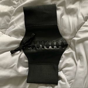 Black Corset Belt